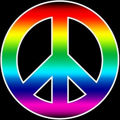 Colorful Peace Logo