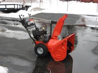 Andy Campbell's New Snow Blower