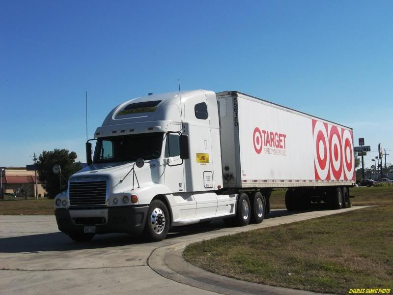 JB Hunt With A Target Trailer