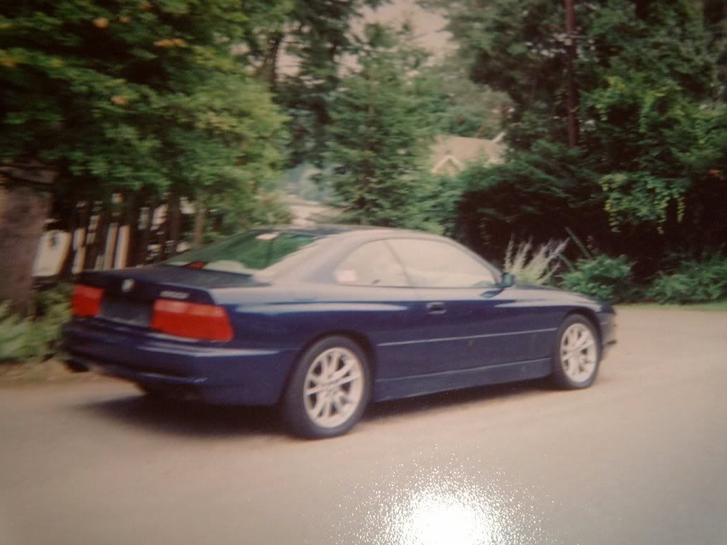 this is my old bmw 91 850i