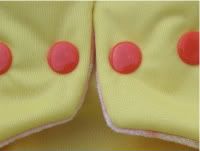 $HC DEAL~Yellow with Bamboo Candy Corn~<p> BB Butts Diaper<p>AIO<p>~Medium~