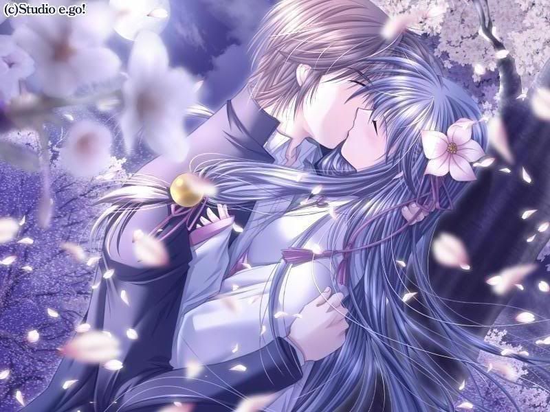 romantic anime couples kissing. Epic Anime Kissing Scenes