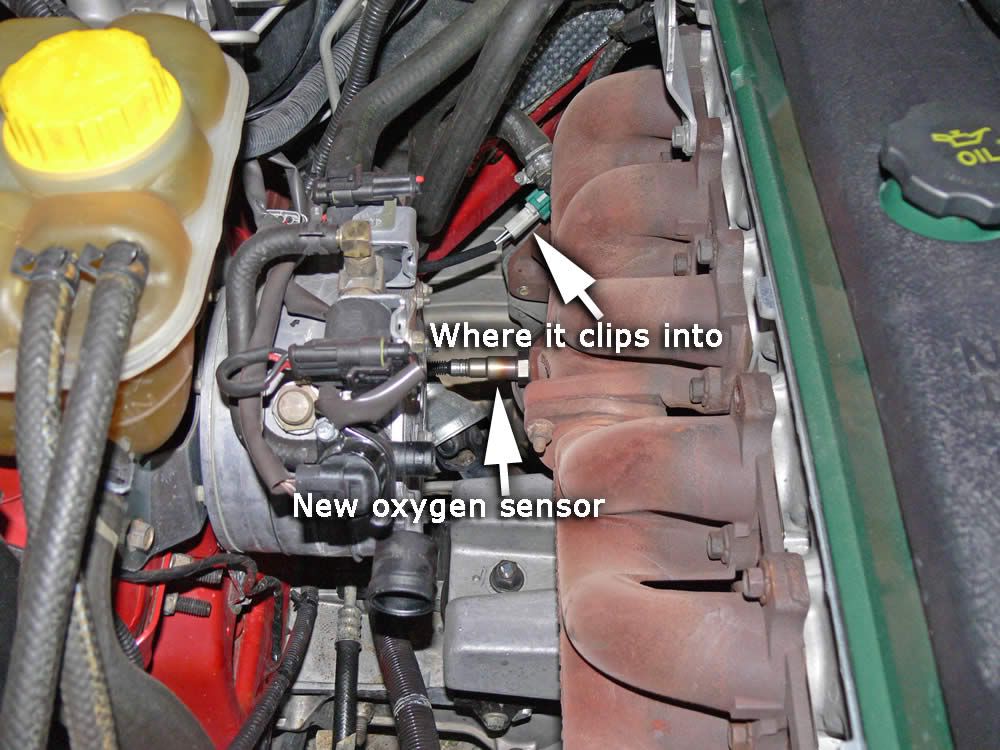 Photo Essay Replacing The Oxygen Sensor And Pcv Valve Exhaust