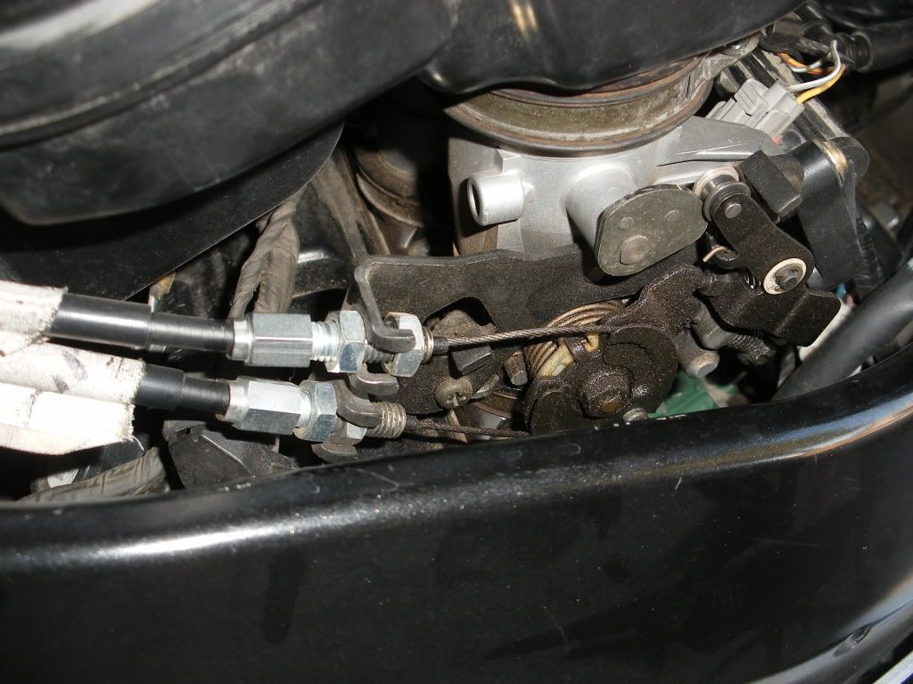 Throttle wont snap back after grip.install Suzuki GSXR Motorcycle