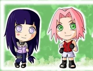 Hinata and Sakura Pictures, Images and Photos