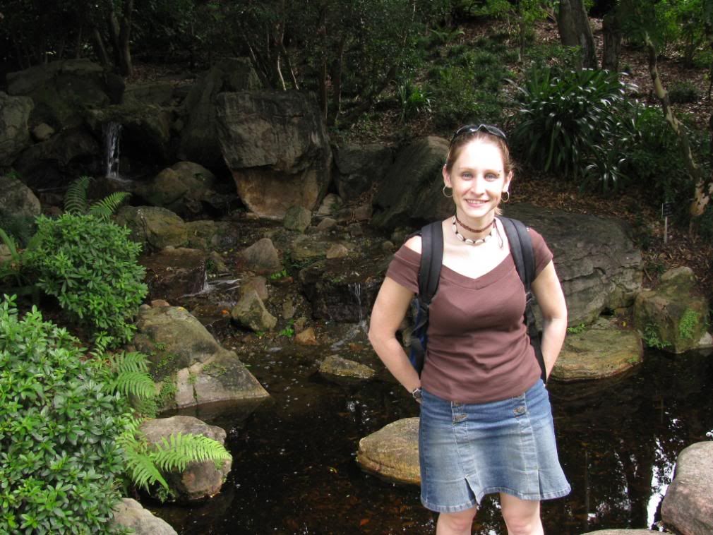 fountain in japanese garden