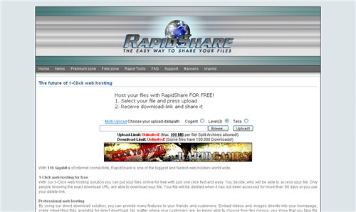 Rapidshare Premium Link Generator Script