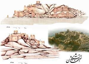 نمای راندو شده آتشگاه اصفهان
