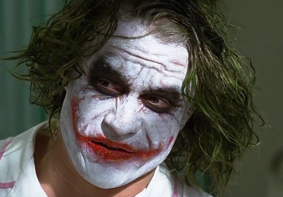 joker face makeup. on shot of Joker#39;s face!
