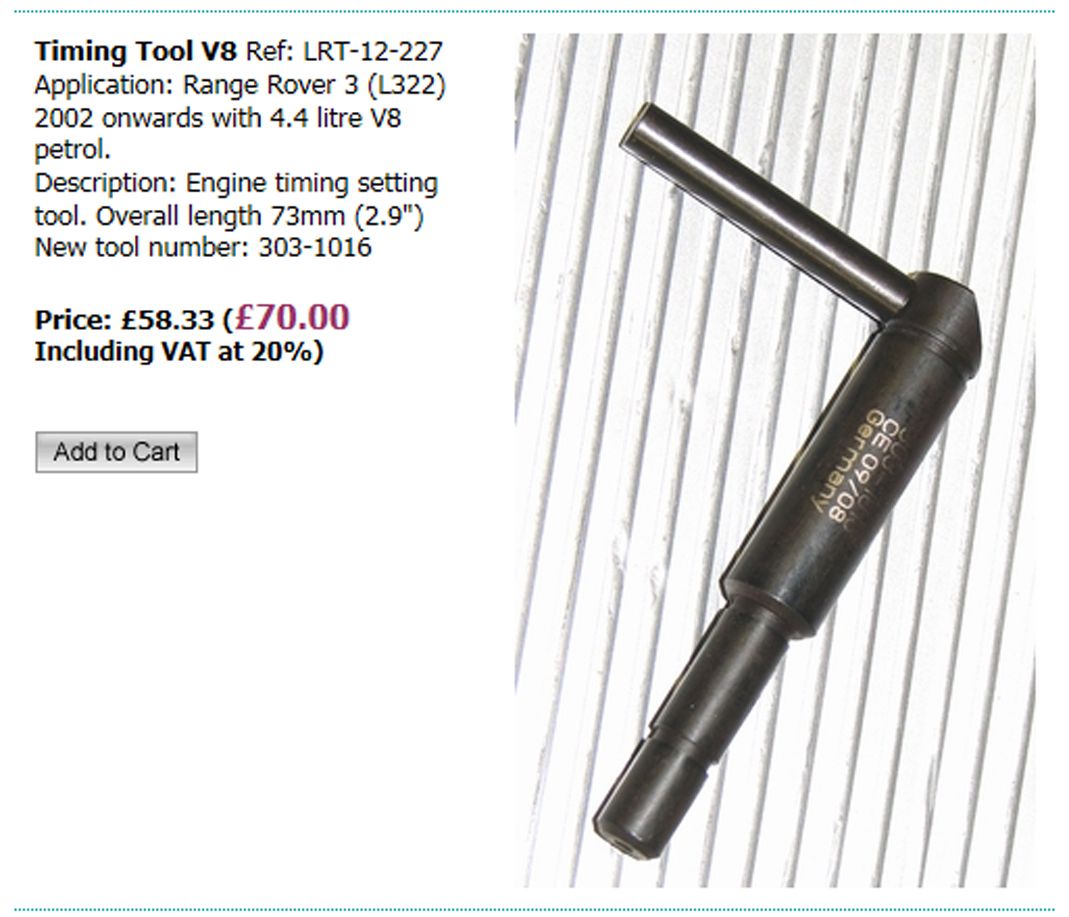 Flywheel locking pin