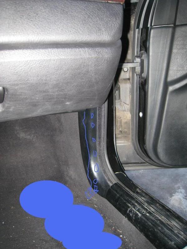 Bmw e46 passenger footwell leak #3