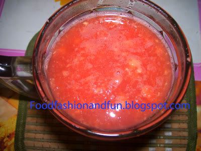 red carrot juice