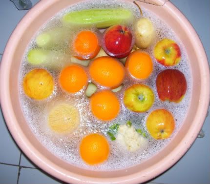 veggies and fruits. Tiens veggie wash,fruits