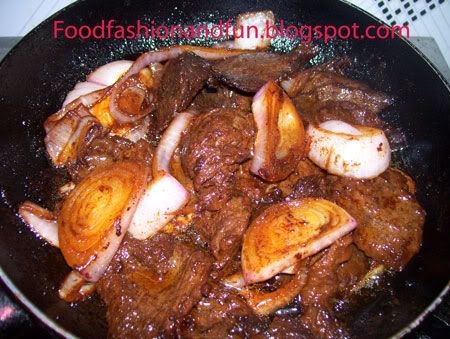 fry beef bistek,real bistek