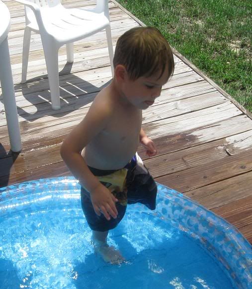 Nicky,Grammie,Swimming