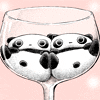 tare panda wine glass by creamiicandy