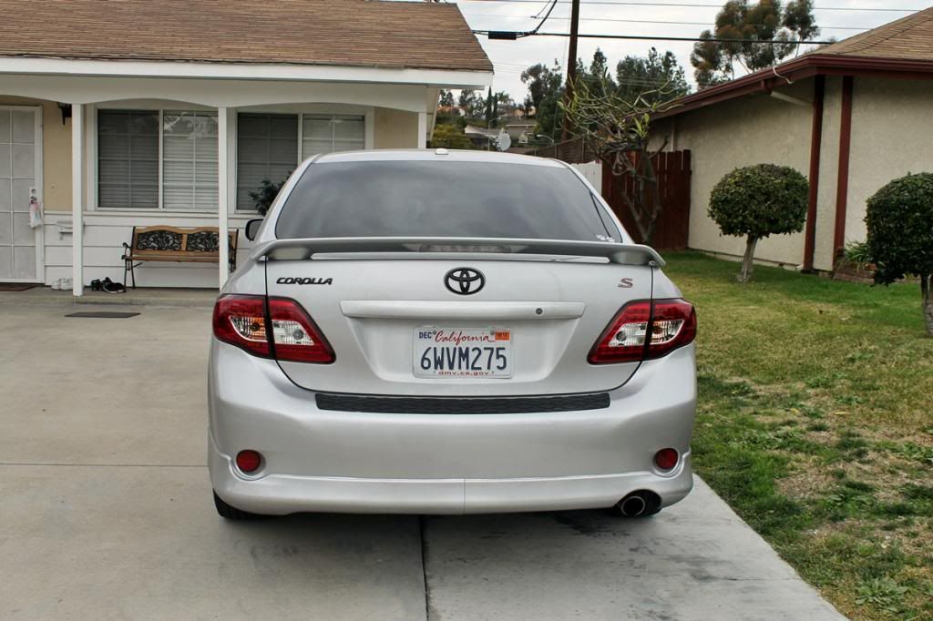 Car toyota lights