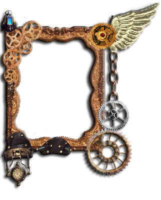steampunk avi frame