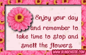 Enjoy your day and remember to take time to stop and smell the flowers Pictures, Images and Photos