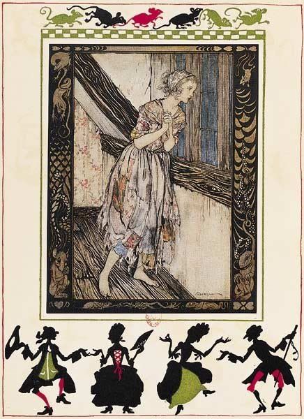 arthur rackham cinderella. Arthur Rackham. Cinderella.