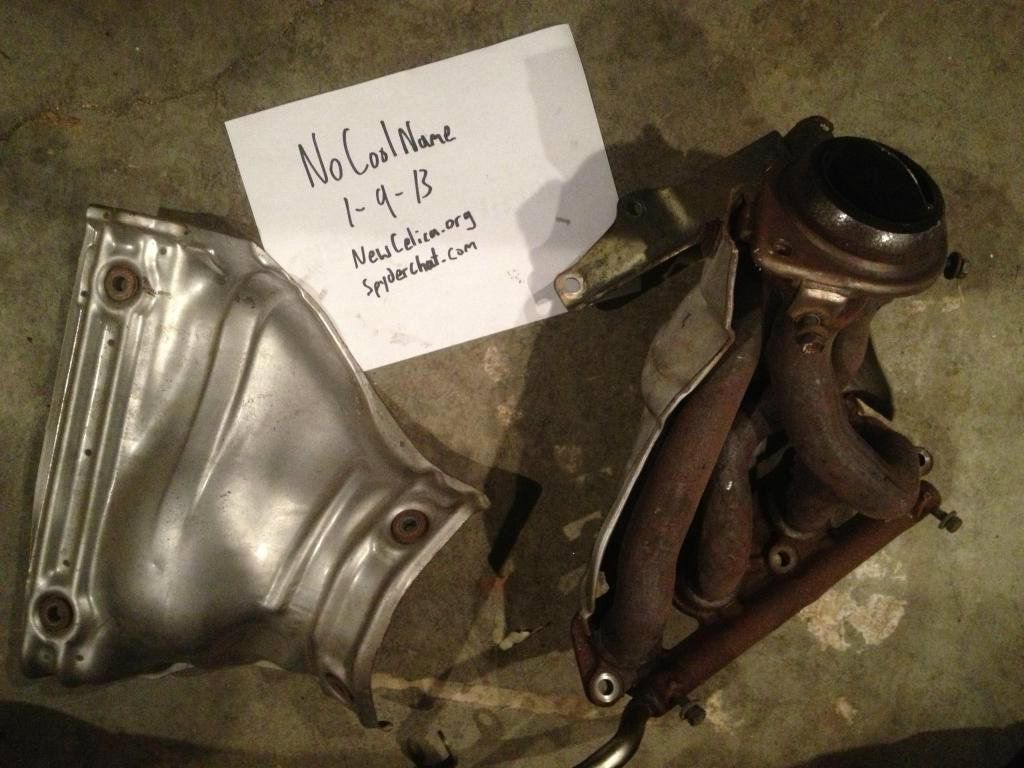 2zz 2 wire knock sensor and exhaust manifold Forum