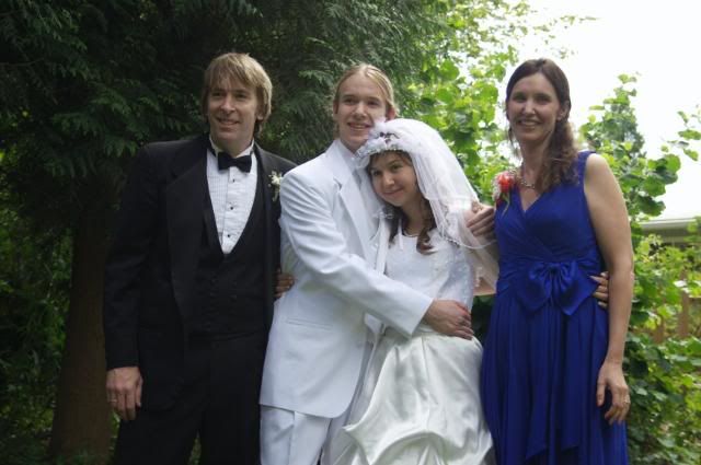My son Kenny got married!
