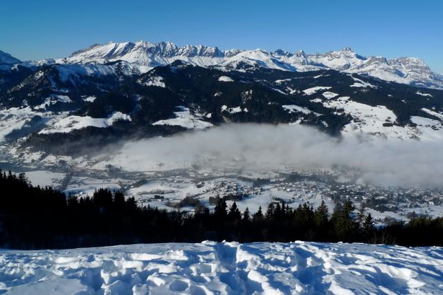 Above Megeve