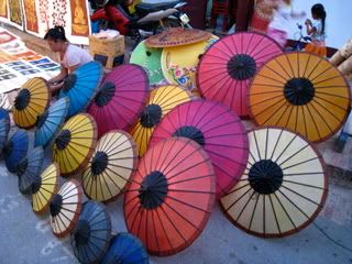 Parasols, Luang Prabang