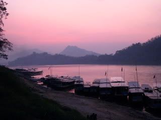 Sunset, Khan River