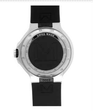 Movado Midsize Series 800 Black Thermoresin Strap Black Dial Watch #2600004