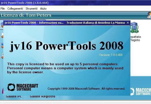 jv16 PowerTools 2008 v1 8 0 468 incl Work Lic rar preview 0