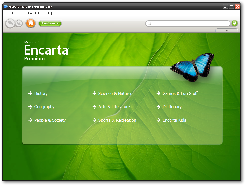 Microsoft Encarta Premium 2009