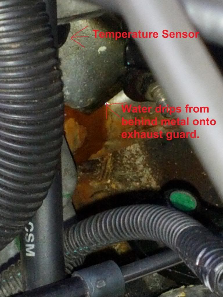 2000 Deville Coolant Leak near Temperature Sensor Cadillac Owners Forum