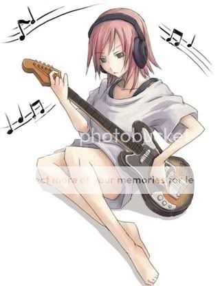 sakura guitar Pictures, Images and Photos