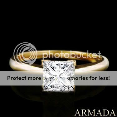 CARAT PRINCESS CUT DIAMOND ENGAGEMENT SOLITAIRE RING  
