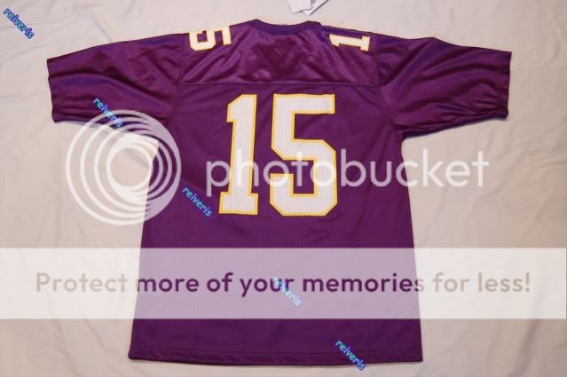 NIKE EAST CAROLINA PIRATES JERSEY PURPLE #15 M BNWT $60  