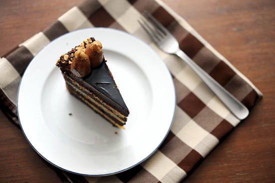 Chocolate Hazelnut Gateaux